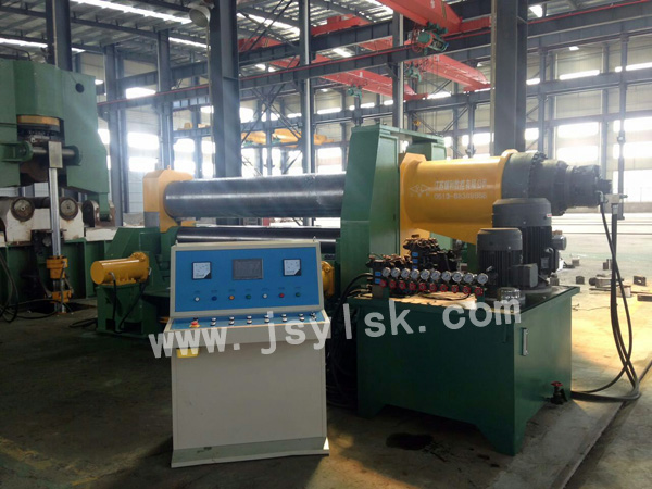 水平下調(diào)卷闆機