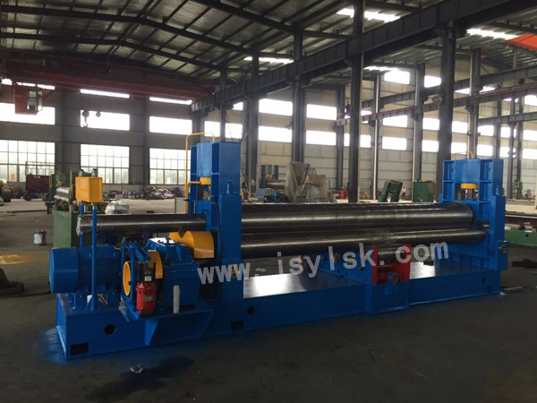 液壓三(sān)輥對稱式卷(juan)闆機