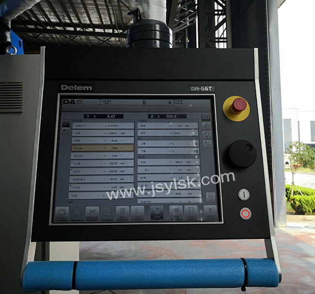 WE67K-125/3200數控(kòng)折彎機 DA66T數控系統(tǒng)，6+1軸